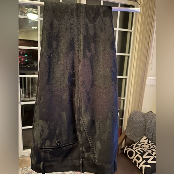 Alexander McQueen Other - Alexander McQueen Graffiti Jacquard Slim Trousers